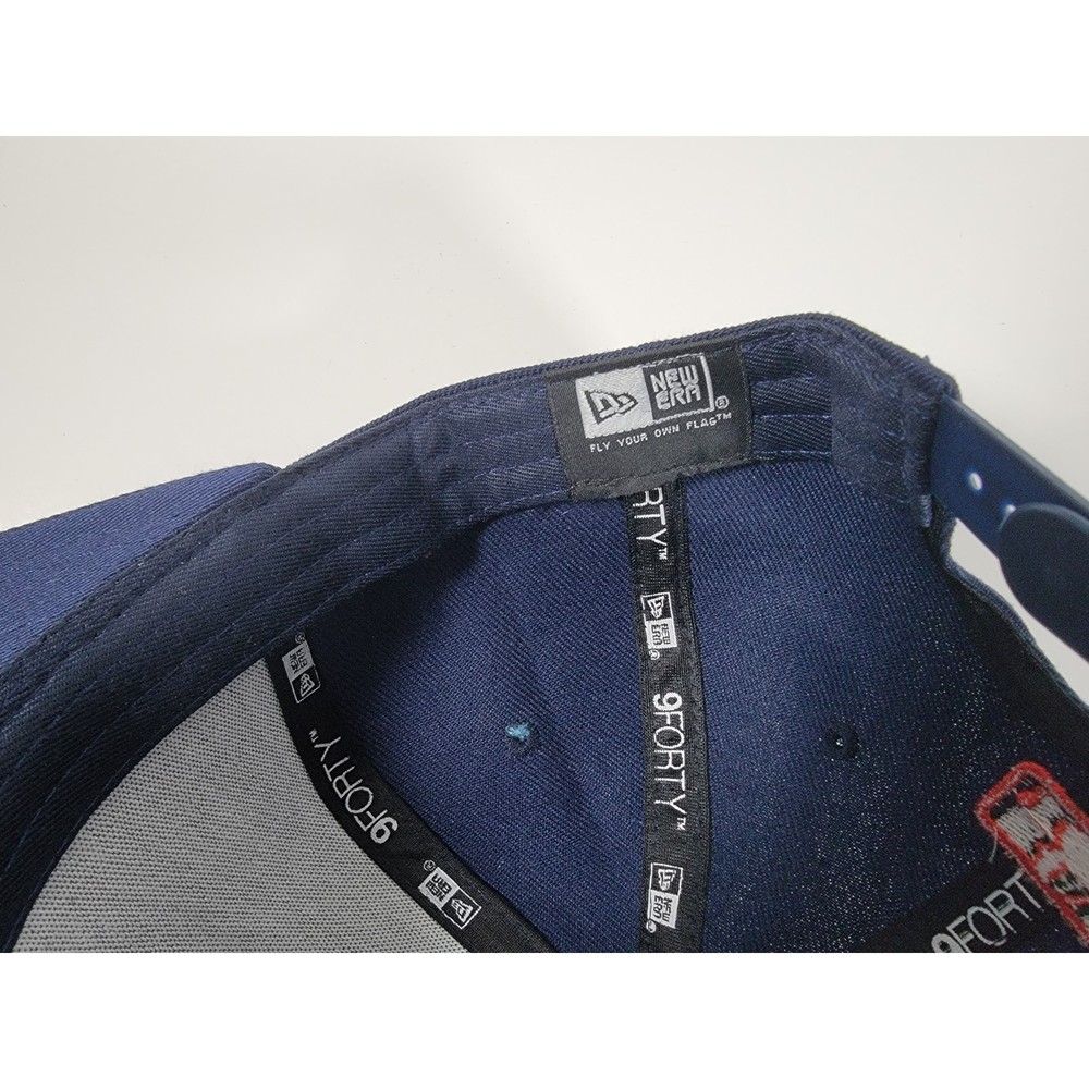 New York Yankees New Era Adjustable Snapback Blue / Red Hat MLB Baseball Cap - Picture 5 of 6